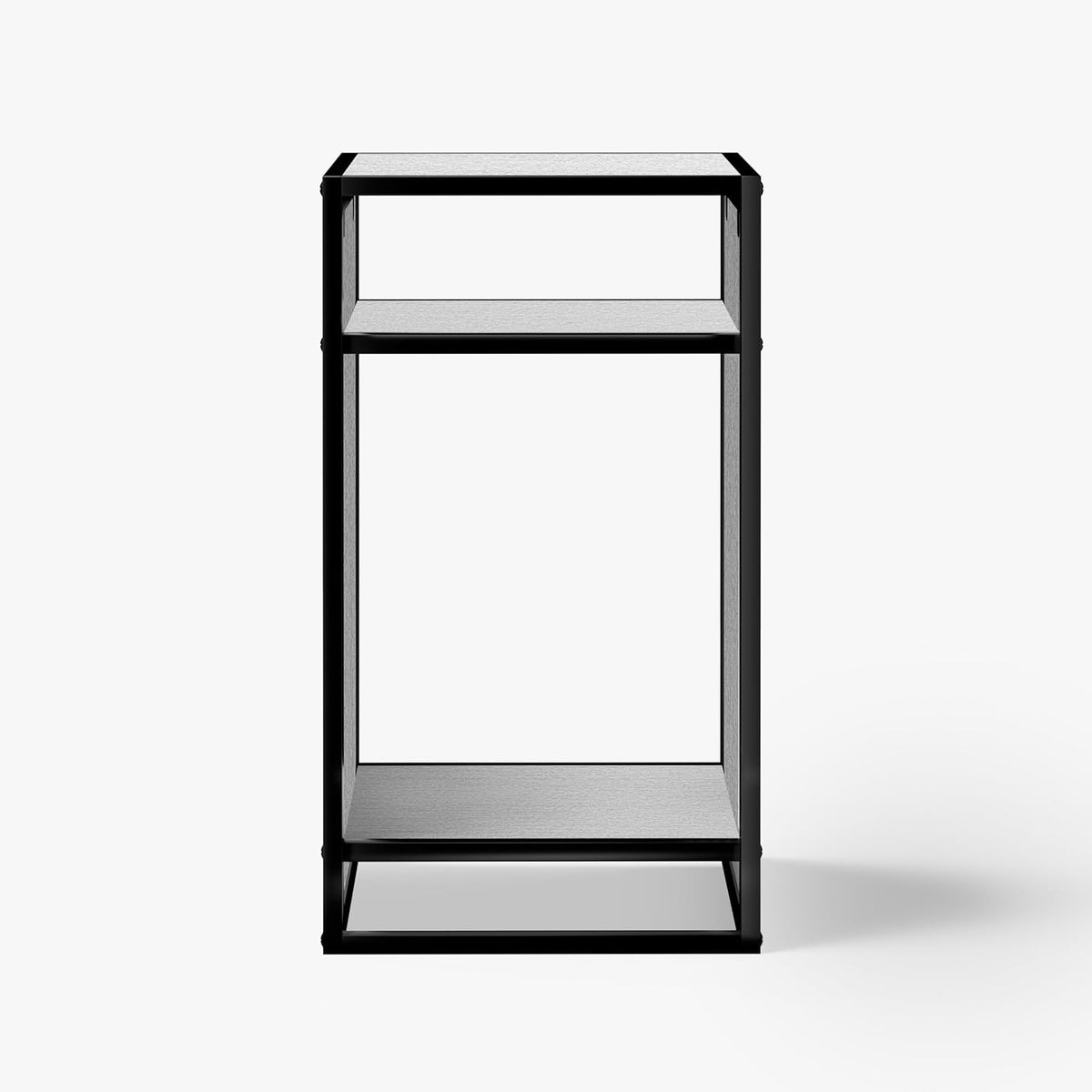 LANDEN Gray Metal Frame Stand, Three-Shelf for Fish Tanks up to 20 Gal, CLX45-45x45x80cm (17.7x17.7x31.49 in), for Fish Tanks and Reptile Terrariums, Home & Office Use