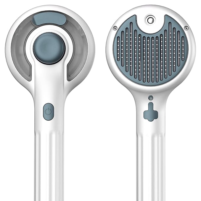 Cat Steam Brush for Indoor Cats – 3-in-1 Grooming Tool with Water Spray, Self-Cleaning Hair Comb for Long & Short Haired Cats and Dogs