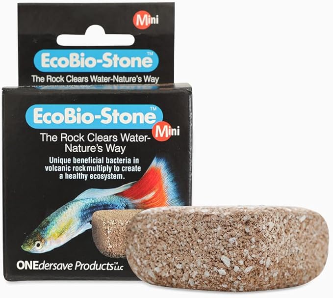 Aquarium Stone for Natural Water Clarification and Odor Removal (Mini)