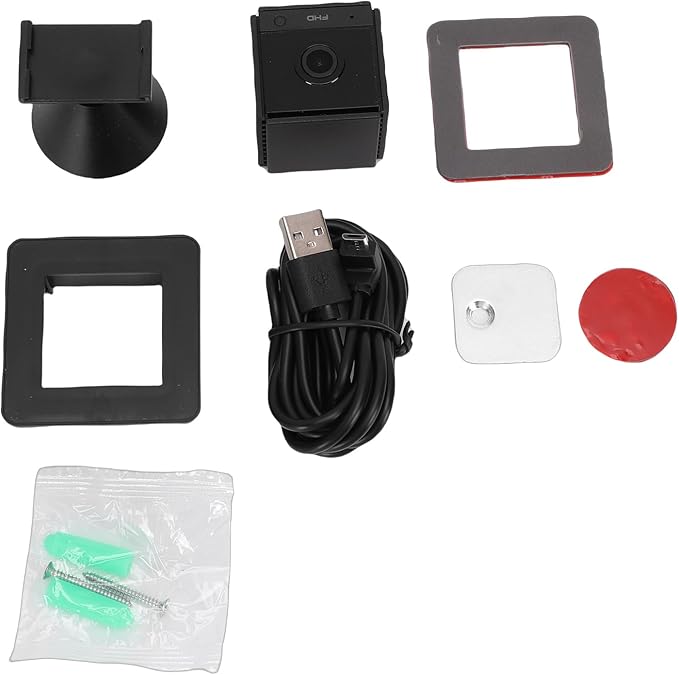 Aquarium Camera, Anti Glare 2K HD Lens with AI Motion & 140 Wide View, Night Vision Compact Cam for Fish Tank and Reptile Terrarium Owners