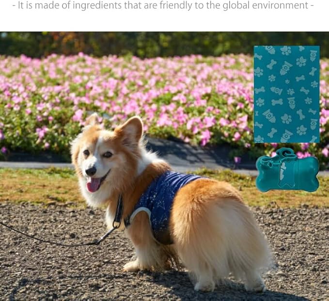 Best Pet Supplies Dog Poop Bags (240 Bags) for Waste Refuse Cleanup, Doggy Roll Replacements for Outdoor Puppy Walking and Travel, Leak Proof and Tear Resistant, Thick Plastic - Black