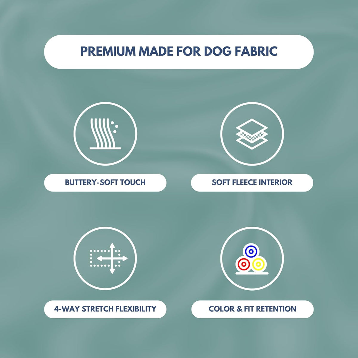 Spark Paws Dog Hoodie – Premium Dog Sweater for Small, Medium, and Large Dogs | Warm Outfits for French Bulldogs, Pitbull, Puppy, Winter Jacket Alternative - Teal - S