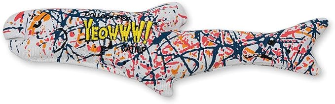 Yeowww Pollock Fish Catnip Toy