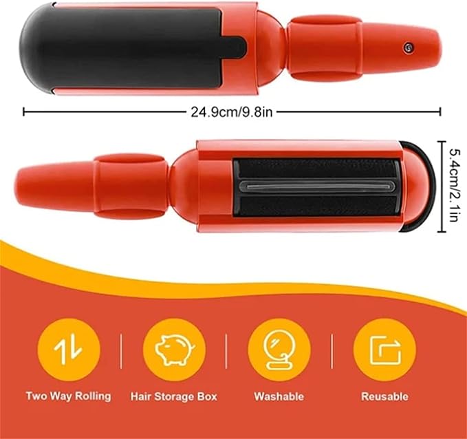 2023 New Pet Hair Remover Roller, Pet Hair Remover, Reusable Pet Hair Remover, Washable Dog/Cat Hair Remover, Fur Remover, Pet Hair Remover for Couch, Best Pet Hair Remover for Furniture (C1-3PCS)