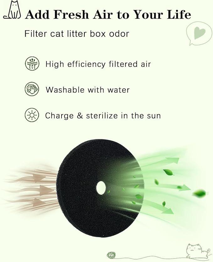 Cat Litter Box Plant Enclosure, Hidden Handwoven Rattan with Cat Litter Box Furniture and Artificial Plants, Odor Control Filter, Real Stones in Living Room, Bedroom, Corner (White)