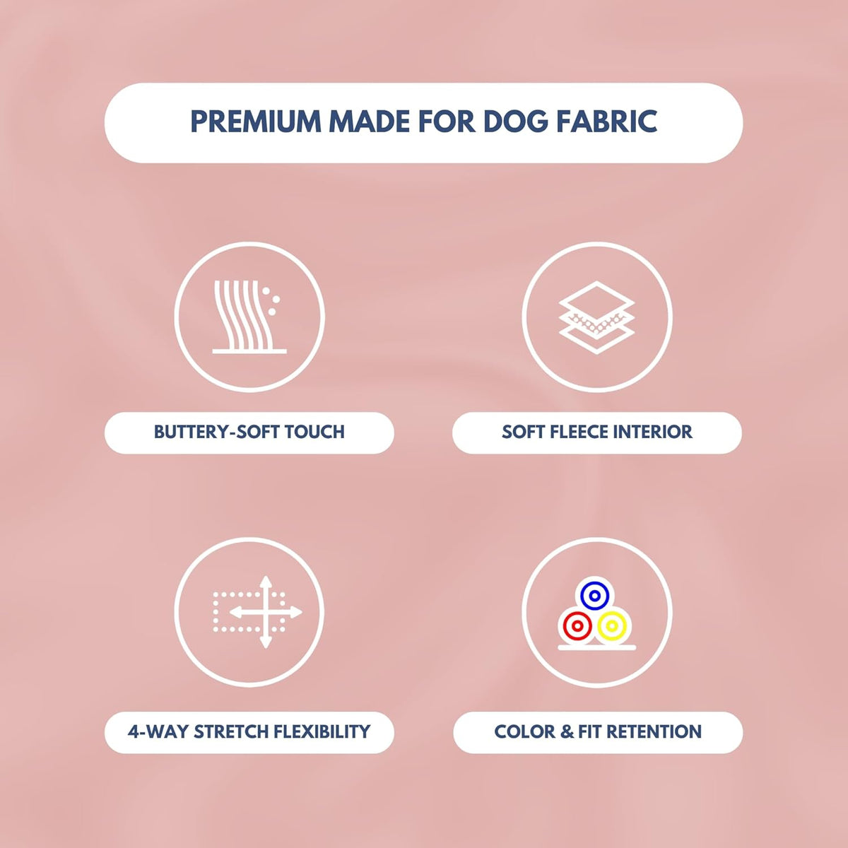Spark Paws Dog Hoodie – Premium Dog Sweater for Small, Medium, and Large Dogs | Warm Outfits for French Bulldogs, Pitbull, Puppy, Winter Jacket Alternative - Dusty Pink - S