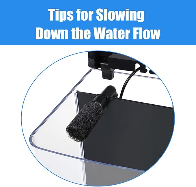 AQUANEAT Fish Tank, 1.2 Gallon Aquarium, Small Betta Fish Tank Starter Kit with LED Light and Water Filter Pump, Round