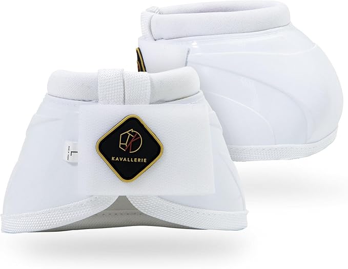 Kavallerie PRO-K Soft No Turn Bell Boots Ultimate Hoof Protection, with Anti-Spin Fastening System, Durable & Prevents Overreaching