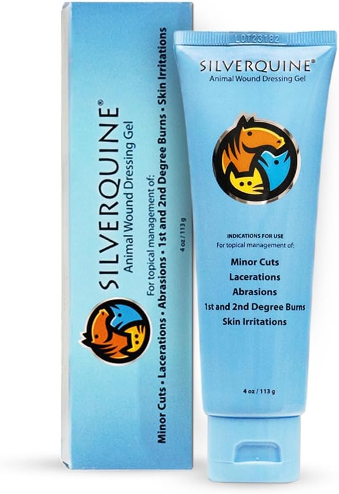 Hot Spot Gel for Dogs and Cats - Dog Wound and Skin Irritation Solution, Pet Emergency Kit, Hydrogel Ointment for Cuts, Burns, Itch, Skin Issues, and Pet Restoration & Wellness - 4 Oz