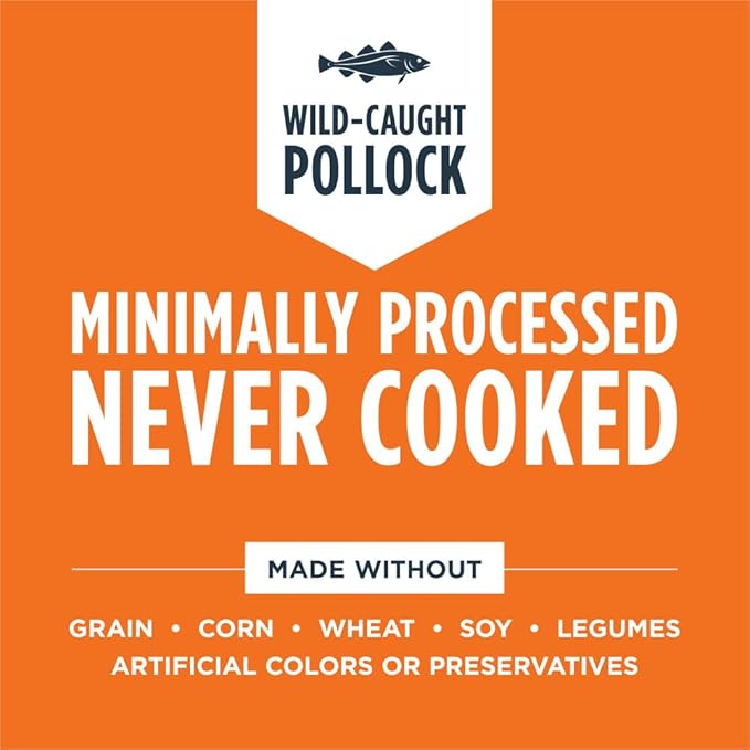 Instinct Raw Meals Freeze-Dried Pollock Cat Food, 9 oz. Bag