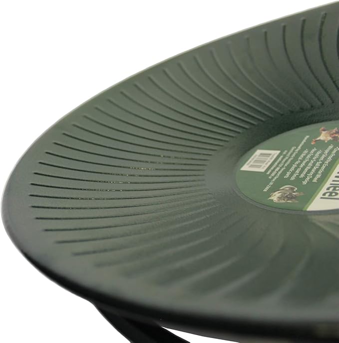 Treadmill Wheel 14" Black - All Metal Exercise Wheel for Chinchillas, Prairie Dogs, Rats, Hedgehogs, Sugar Gliders, Squirrels, Degus, Hamsters & Other Small Animals - Smooth, Fast, Silent, Durable