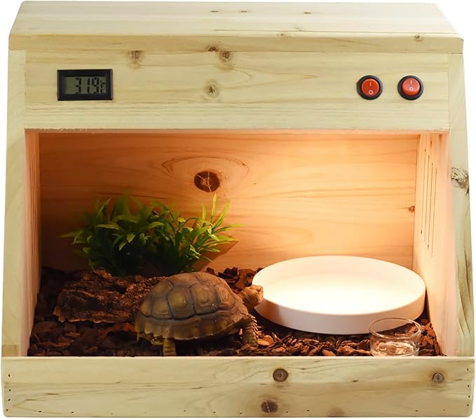OMEM Reptile Food Bowl Water Dish,Feeding Dish, Birds Bowl (M, White)