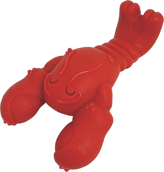 Nylabone Lobster Power Chew Toy for Dogs, Dog Toys for Aggressive Chewers, Filet Mignon Flavor, Small Dogs - Up to 25 Ibs, 1 Count