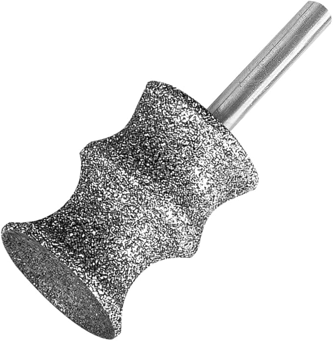 Diamond Dog Nail Grinder Bits Attachment,1/8'' Pet Nail Grinder Wheel for Dremel Dog Nail Grinder, Diamond Rotory Bit for Dogs&Pets Nail Care（Large B）
