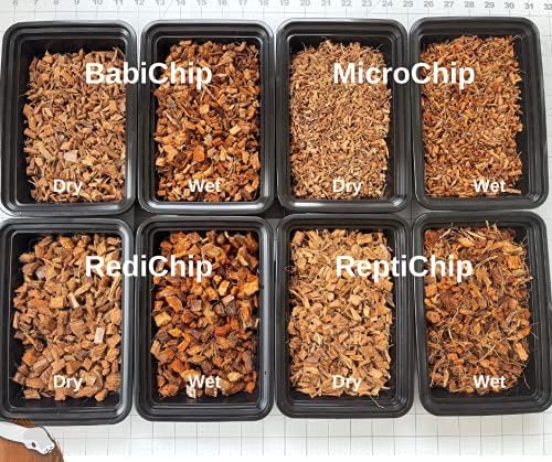 ReptiChip Reptile Bedding Loose Coconut Chip 12 Quart Coco Husk Substrate Mulch for Snake Habitat, Ball Python Terrarium, Turtle Tanks, Tortoise Enclosure