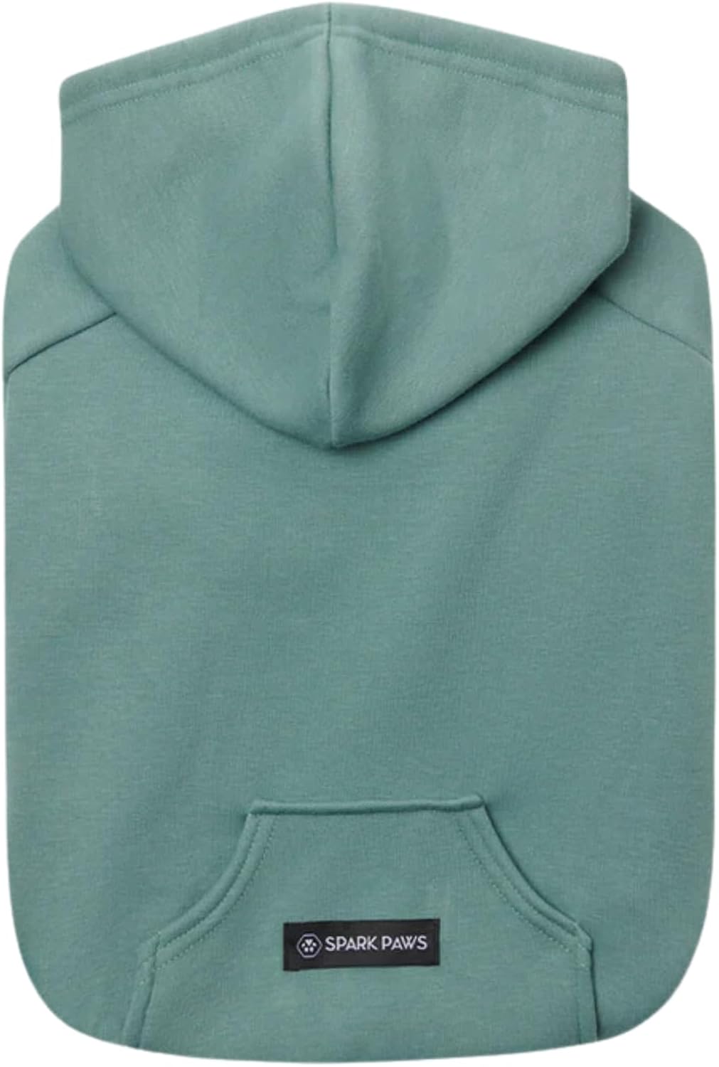 Spark Paws Dog Hoodie – Premium Dog Sweater for Small, Medium, and Large Dogs | Warm Outfits for French Bulldogs, Pitbull, Puppy, Winter Jacket Alternative - Teal - S