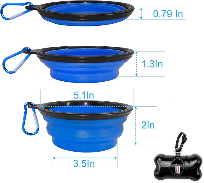 BARKBAY Dog Leashes for Large Dogs Heavy Duty Dog Leash 4/5/6 FT with Comfortable Padded Handle and Highly Reflective Threads for Medium Large Dogs Walking Training Running (5FT-1/2'',Blue)