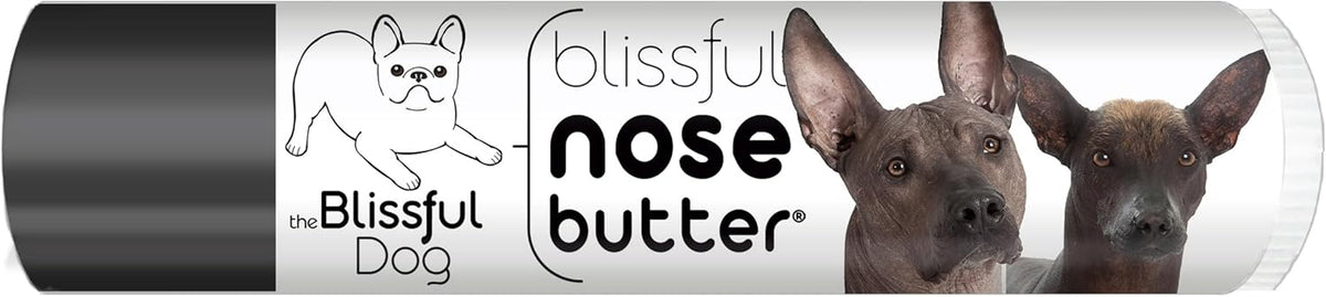The Blissful Dog Xoloitzcuintli Nose Butter, Versatile Dog Nose Balm for Dry Nose, Handcrafted Nose Moisturizer, Easy-to-Apply Dog Essentials, Unscented, 0.15 oz.