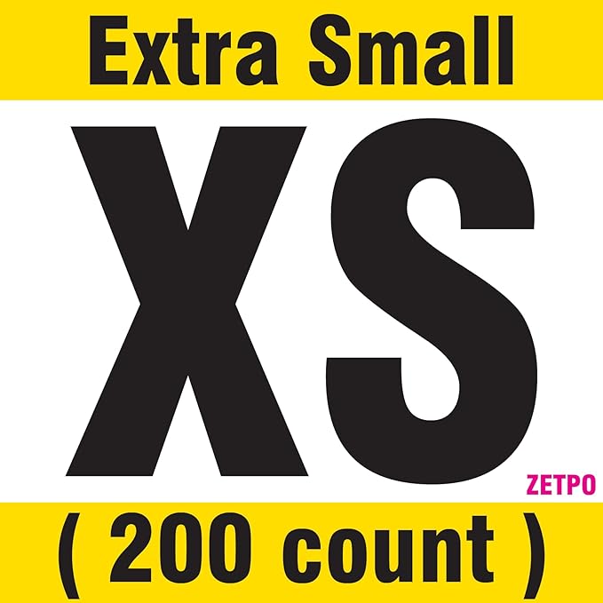zetpo Cat Nail Caps | Cat Claw Covers | with Adhesives and Applicators (XS, 20x Colors | 200 pcs)
