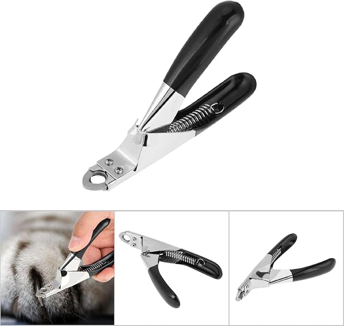Estink Dog Cat Nail Clippers, Professional Pet Claw Trimmer Pet Dog Cat Dedicated Nail Scissors Toe Claw Shear Clippers Trimmer Cutter Dog Toes Cutter Grooming Tool for Tiny Dog Cat