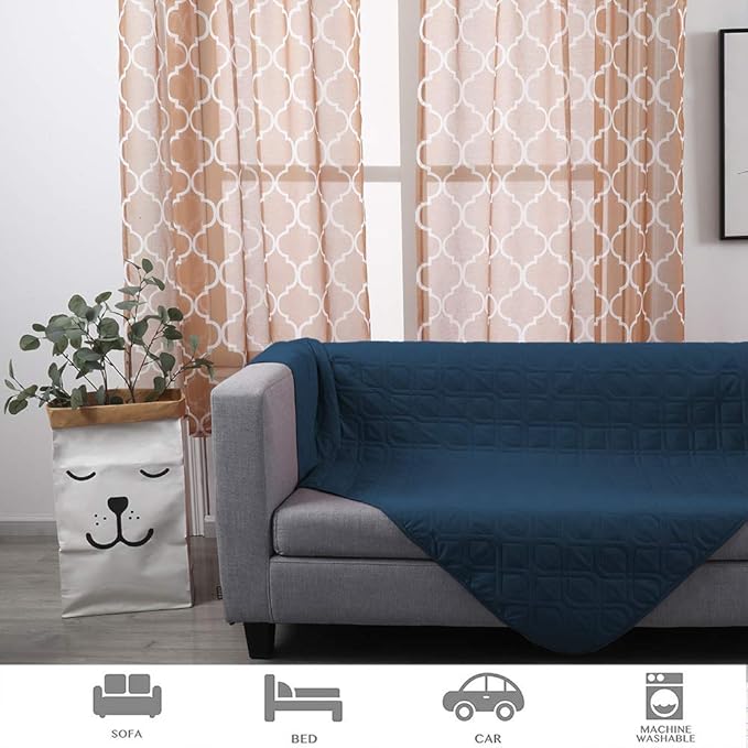 SUNNYTEX Waterproof Dog Bed Cover Dog Mat Pet Pad Pet Blanket for Couch Sofa Bed Mat Anti-Slip Furniture Protrctor