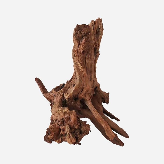 LYPHARD AQUARIUMS Natural Driftwood for Aquarium Decor, L12.99×W12.6×H13.39 Inches Large Drift Wood Decorations for Reptile Hide, Fish Tank, Optional Shapes