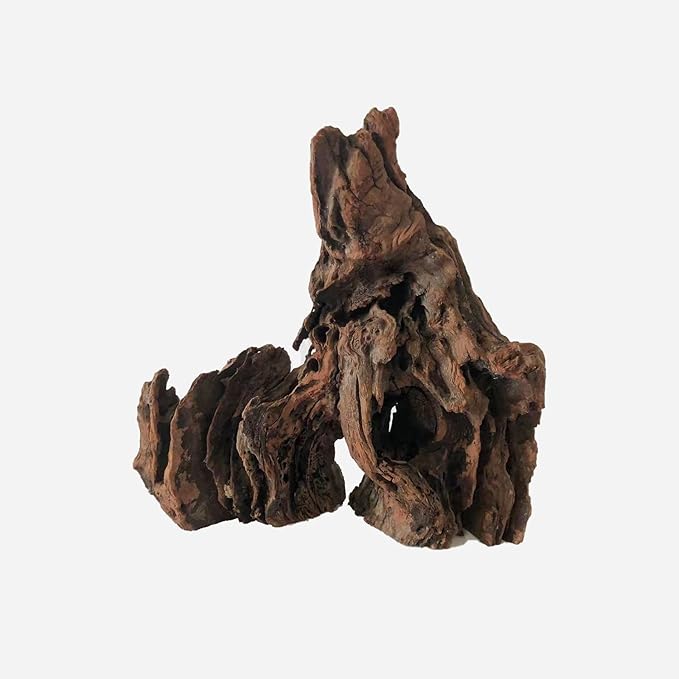 LYPHARD AQUARIUMS Natural Driftwood for Aquarium Decor, L12.2×W3.15×H12.2 Inches Large Drift Wood Decorations for Reptile Hide, Fish Tank, Optional Shapes
