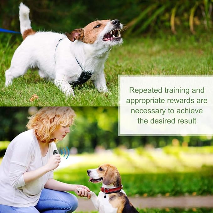 MODUS Ultrasonic Dog Barking Deterrent Device, Anti-Barking Device for Dogs Bark Buddy Anti Bark Device for Dogs, Safe for Dogs,No Need to Shout or hit,Indoor and Outdoor
