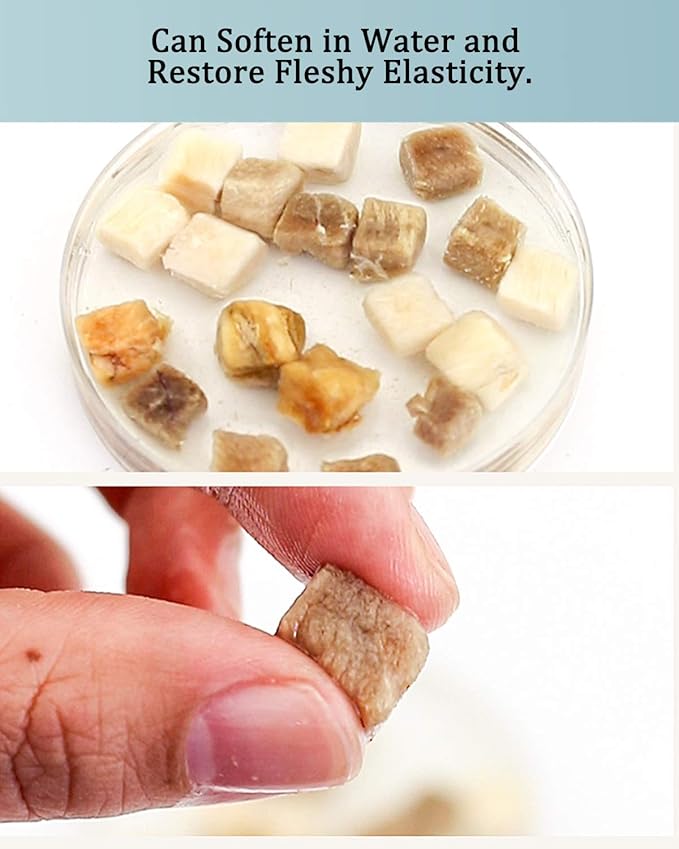3 in 1 Meat Turtle Food - Chicken & Duck & Fish Meat Natural Freeze Dried Human-Grade Turtle Treats