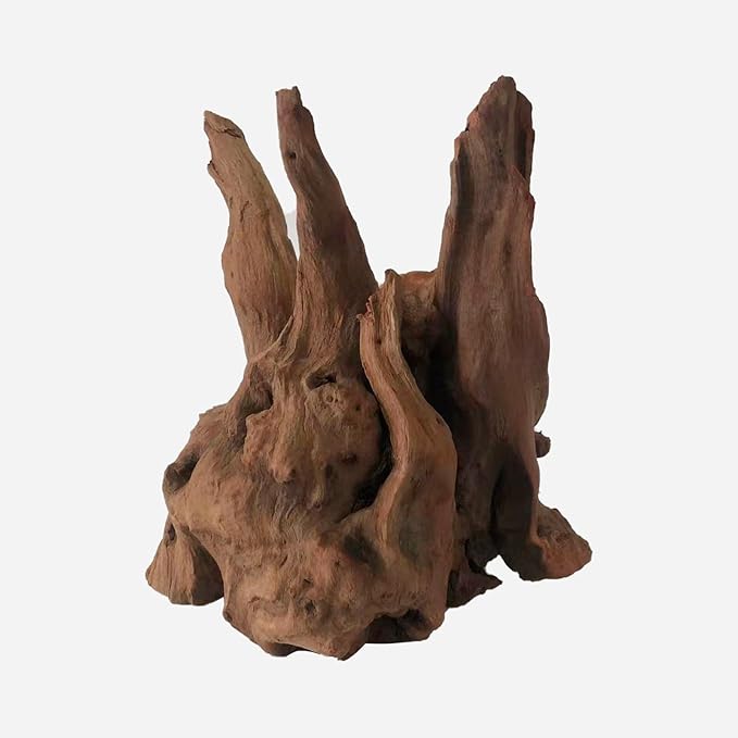 LYPHARD AQUARIUMS Natural Driftwood for Aquarium Decor, L7.87×W7.48×H8.66 Inches Large Drift Wood Decorations for Reptile Hide, Fish Tank, Optional Shapes