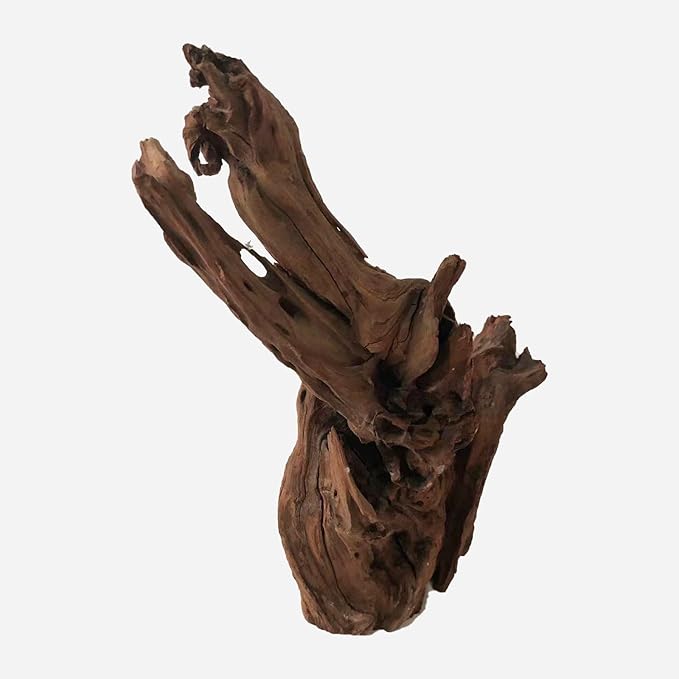 LYPHARD AQUARIUMS Natural Driftwood for Aquarium Decor, L17.72×W6.3×H19.69 Inches Large Drift Wood Decorations for Reptile Hide, Fish Tank, Optional Shapes