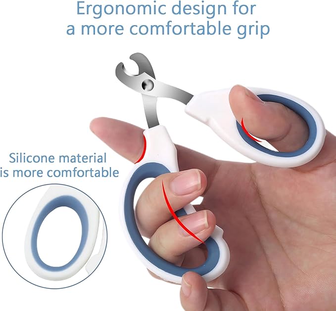 Cats & Dogs Pets Nail Clippers & Trimmers Rabbit Nail Clippers cat Nail Clippers for Indoor Cats cat Claw Clippers with Safety Guard Professional Grooming Tool for Cat Kitten