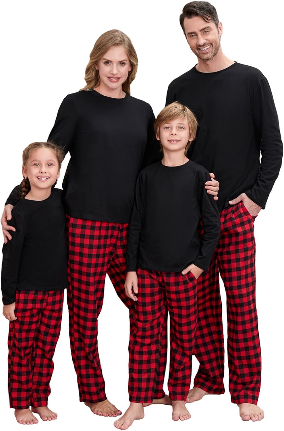 Matching Family Christmas Pajamas Set - Xmas Sleepwear PJs