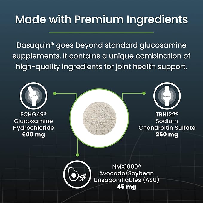 Nutramax Dasuquin for Small to Medium Dogs, Joint Health Supplement, Contains Glucosamine for Dogs, Plus Chondroitin, ASU and More, Supports Healthy Joints, Chewable Tablets, 84 Count