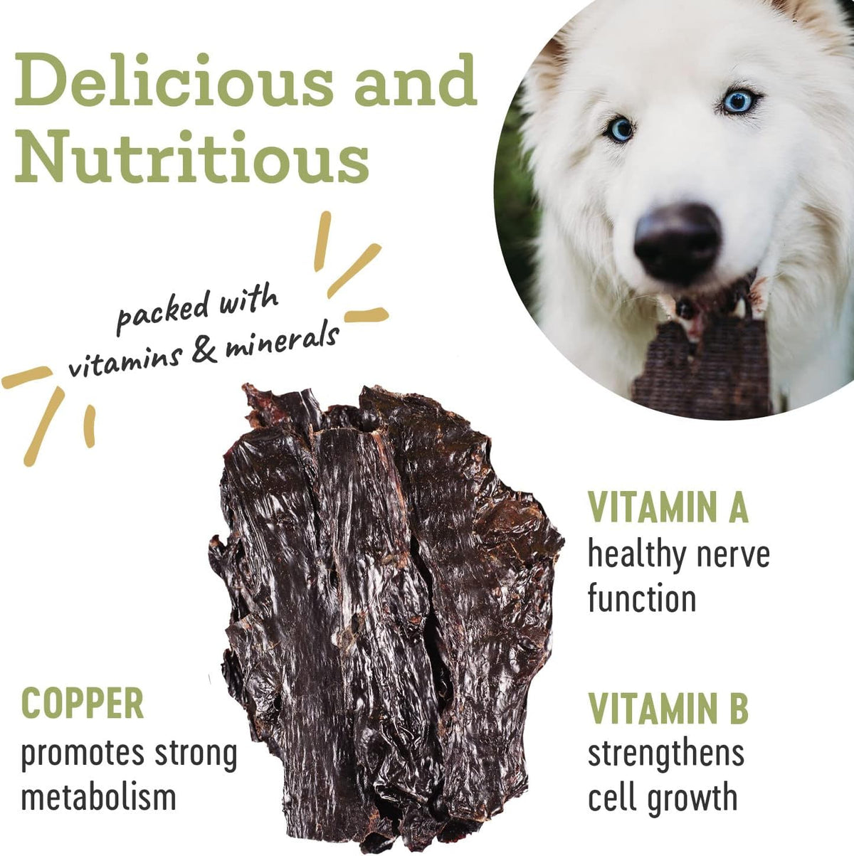 Farm Hounds - Beef Spleen - Premium Natural Beef Spleen Jerky For Dogs - Made From 100% Humanely Raised Cattle - Organ Treat - Great For Training & Treats - No Added Fillers - Made in USA -4oz -1 Pack