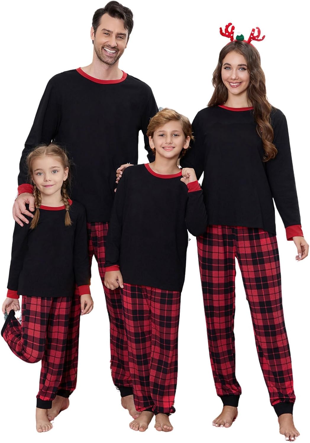 Matching Family Christmas Pajamas Set - Xmas Sleepwear PJs