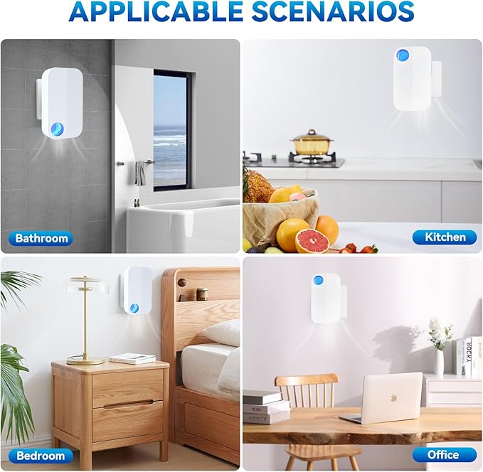 Air Ionizers Negative Ion Air Purifier for Home Portable Air Freshner for Office Living Room,kitchen,Bathroom,Pet Room, Quiet Operation Ionic Air Purifier for Bedroom(4)