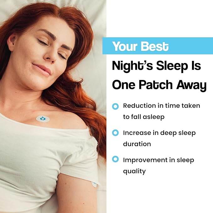 Natural DEEP Sleep Patches for Adults | 5X Extra Strength Sleep Patch: 8-Hour Time-Release Formula | Sleepy Stickers with Ashwagandha, Magnesium, Passionflower, Valerian Root, Lemon Balm & Chamomile