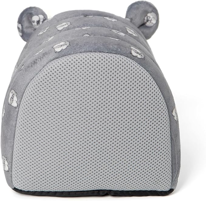 Hedgehog Bed Cave Hideout Hedgehog House Hedgehog Accessories, Hamster Small Animals Cage Supplies Warm House (Grey)