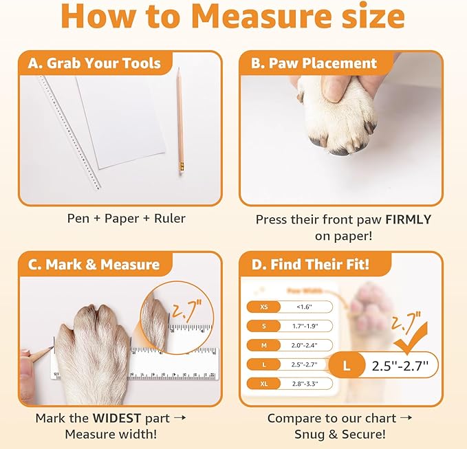 Double Sides Non-Slip Dog Socks to Prevent Licking Paws - Strong Traction for Hardwood Floors, Senior Dogs, Paw Protector, Dog Socks with Grippers - X-Large