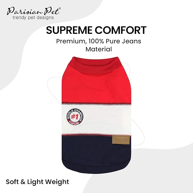 Champion Red Tank by Parisian Pet