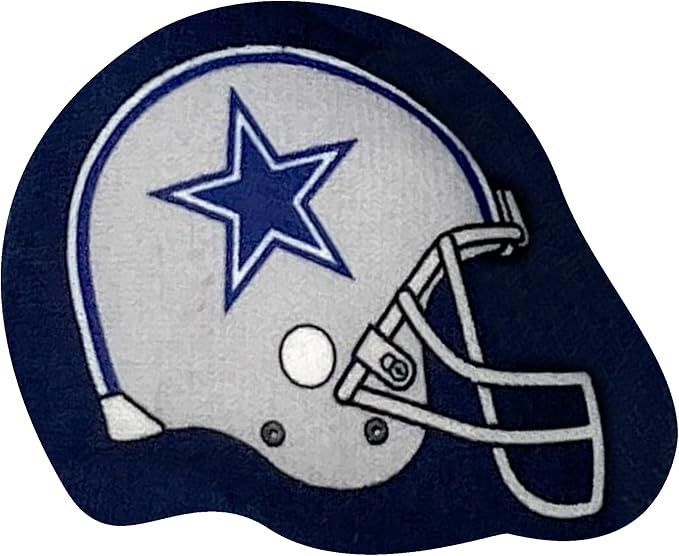 Best Plush CAT Toy - NFL Dallas Cowboys Complete Set of 3 Piece Cat Toys Filled with Fresh Catnip. Includes: 1 Helmet Cat Toy, 1 Football Cat Toy with Feathers & 1 Beer Bottle. Beautiful Team Logos