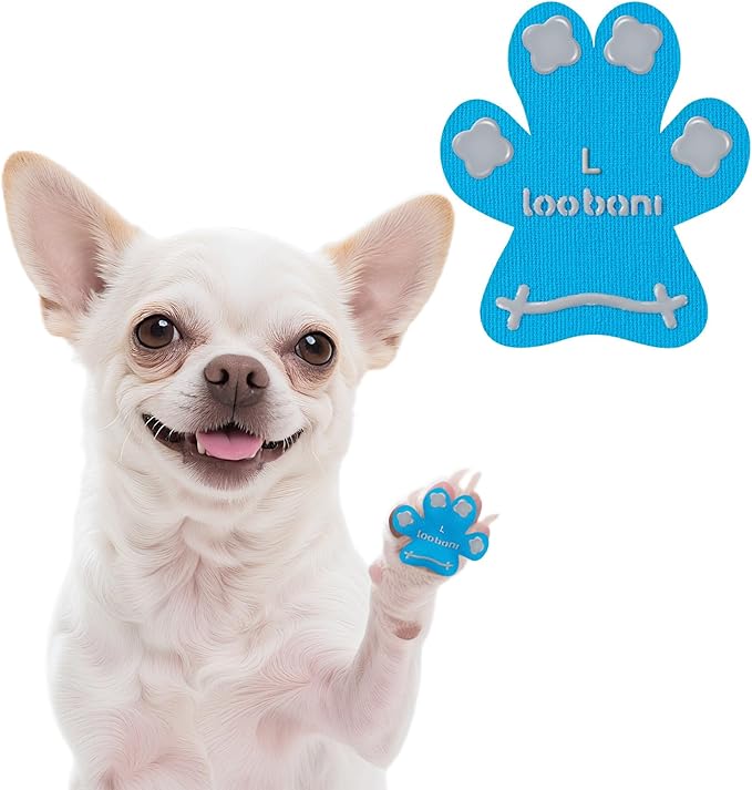 Paw Pads for Dogs Traction for Senior Dogs - Non Slip Sticky Dog Paw Grip Pads Covers, Anti-Slip Adhesive Dog Paw Pads for Slippery Hardwood Floors to Prevent Slipping While Walking Running