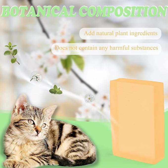 NewKe 10 Pack Pet Odor Eliminator for Meowant Self-Cleaning Cat Litter Box, Cat Litter Deodorizer Compatible with MW-SC01/MW-SC02/LB02, Cat Toilet Odor Deodorant Gel