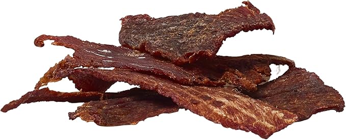 JustFoodForDogs Single-Ingredient Healthy Dog Treats, Beef Brisket, Made in The USA, 5 oz