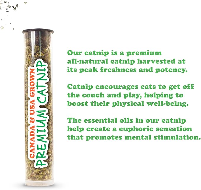Meowijuana | Get Stuffed Bundle | Get Stuffed Stocking and Winter Lift | Promotes Play and Cat Health | Includes Organic Catnip | Feline and Cat Lover Approved
