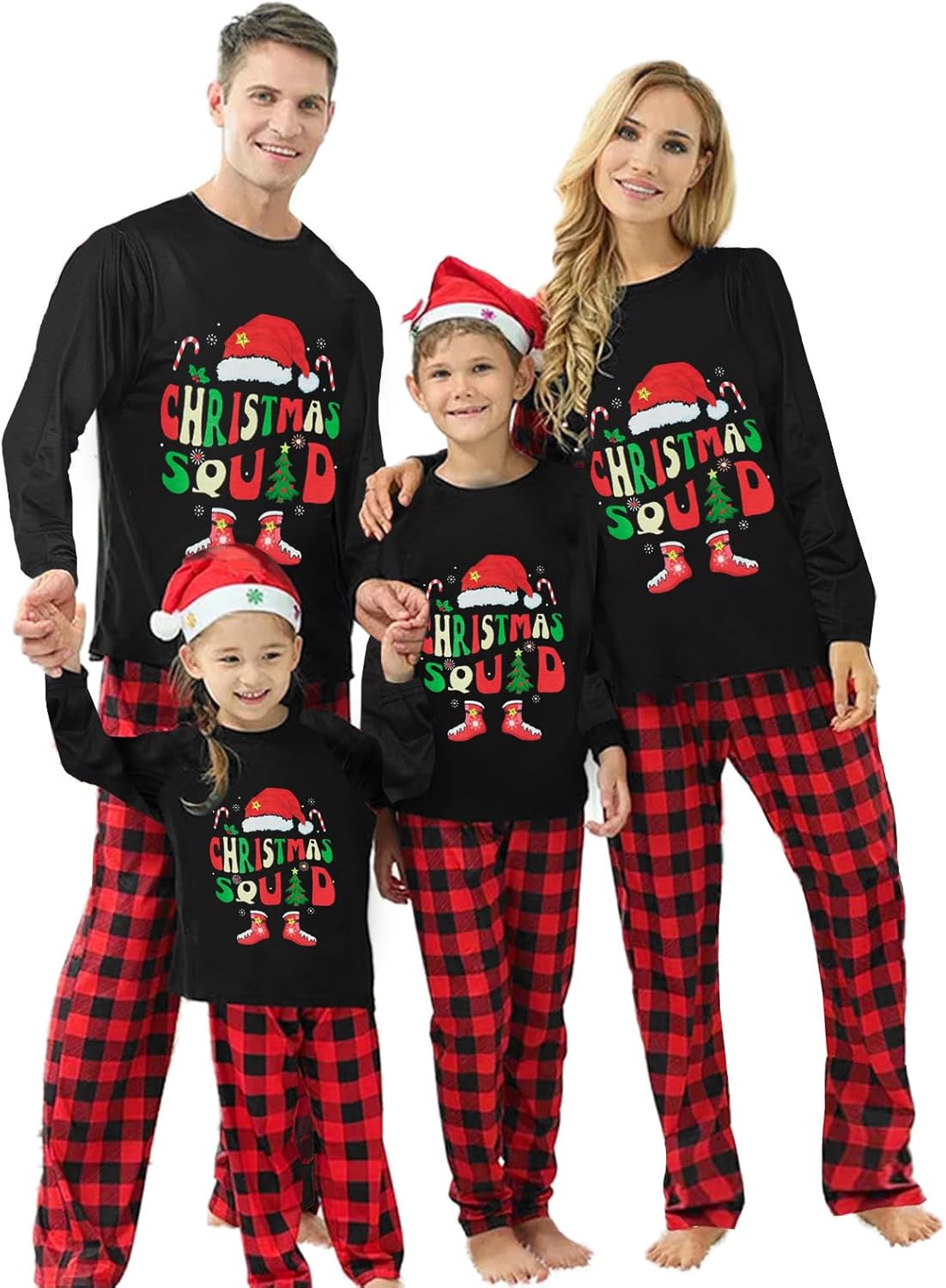 Matching Family Christmas Pajamas Set - Xmas Sleepwear PJs