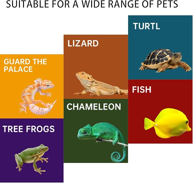 Resin Reptile Hideout Cave,Natural Habitat Decor for Bearded Dragon, Leopard Gecko, Lizards & Turtles,Terrarium Tank Accessories
