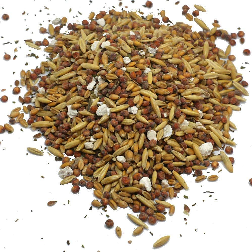 Pampered Chicken Mama Backyard Feed - Premium Scratch Treat - High Protein & Calcium All-Natural Grower Feed Supplies for Laying Chickens (2.5 Pounds)