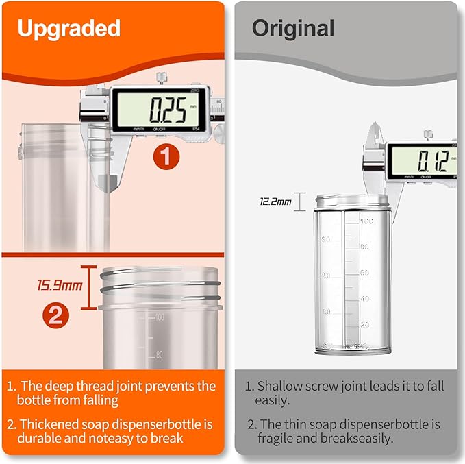 Upgraded Dog Washing Hose Attachment, Dog Shower Attachment, 8-in-1 Mode Dog Shampoo Sprayer with 3.5oz 100cc Soap Dispenser, for Pet Washing Irrigated Lawn Patio Car Cleaning